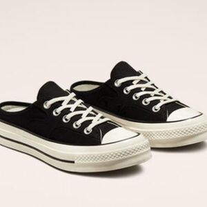 Converse Chuck 70 Ox Mule Recycled Canvas- Black/Egret